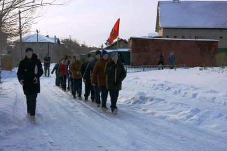 Омские коммунисты поздравили пионеров с наступающим Новым годом