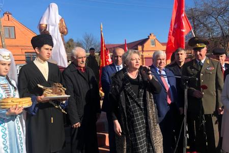 К. К. Тайсаев принял участие в праздничных мероприятиях, посвященных 140-летию  по случаю со дня рождения И.В. Сталина в Северной Осетии