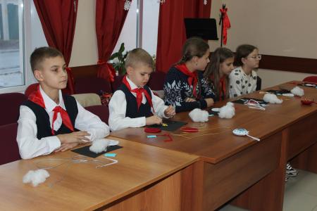 Накануне Нового года пополнилась пионерская организация Белгорода