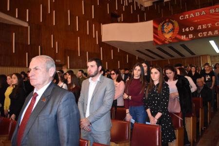 В Республике Северная Осетия – Алания прошли праздничные мероприятия, посвященные 140-летию со дня рождения И.В. Сталина
