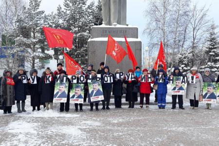 В Тюменской области продолжаются протестные акции в защиту Павла Грудинина