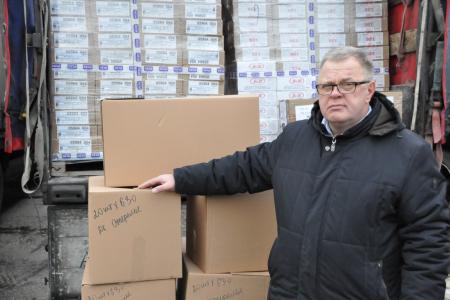 82-й гуманитарный конвой ушёл к Новому году на Донбасс