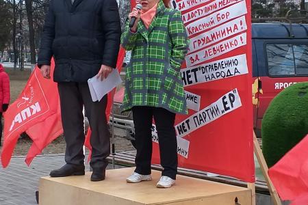 Ярославцы на митинге твердо сказали «Нет ЦБК на Волге» и потребовали отставки В.Путина