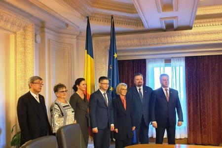 Ольга Алимова в составе делегации Госдумы ФС РФ посетила Румынию