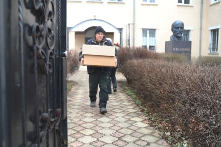 Делегация КПРФ во главе с К.К. Тайсаевым в преддверии Нового года посетила Донецкую и Луганскую республики