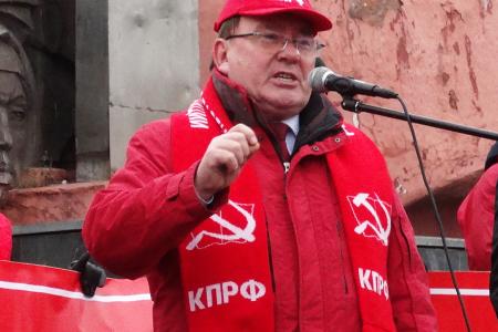 Н.Н. Иванов провел в Курске митинг «За права трудового народа, за смену курса, против информационного террора»