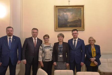 Ольга Алимова в составе делегации Госдумы ФС РФ посетила Румынию
