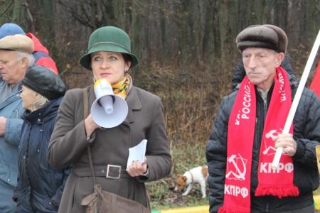 Тульская область. В Ефремове прошел митинг против «мусорной реформы»