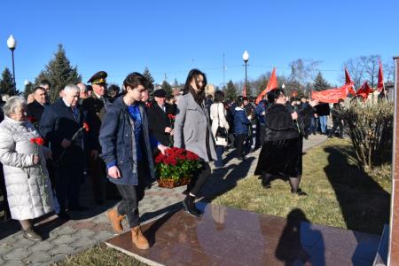 В Республике Северная Осетия – Алания прошли праздничные мероприятия, посвященные 140-летию со дня рождения И.В. Сталина