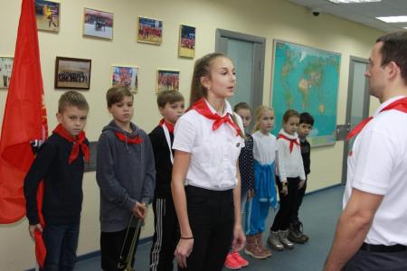 В Тюмени прошел очередной сбор пионерского отряда им. Зины Портновой