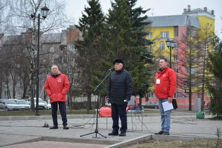 Митинг в Вологде «За права трудового народа!»