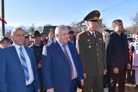 К. К. Тайсаев принял участие в праздничных мероприятиях, посвященных 140-летию  по случаю со дня рождения И.В. Сталина в Северной Осетии