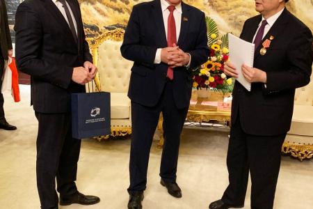 Г.А. Зюганов встретился с секретарем Комитета КПК провинции Хэнань Ван Гошэном
