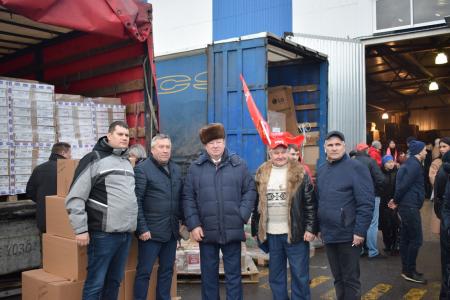 82-й гуманитарный конвой ушёл к Новому году на Донбасс