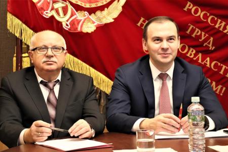 Юрий Афонин и Дмитрий Новиков провели видеоконференцию с регионами 