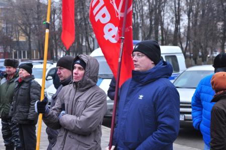 Акции протеста в Орловской области 