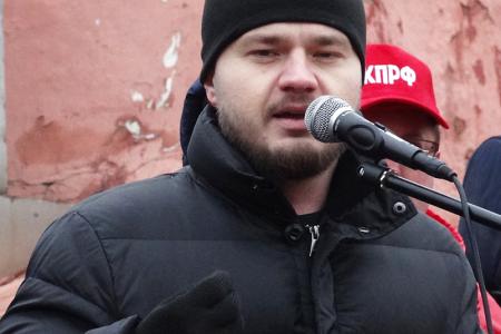Н.Н. Иванов провел в Курске митинг «За права трудового народа, за смену курса, против информационного террора»