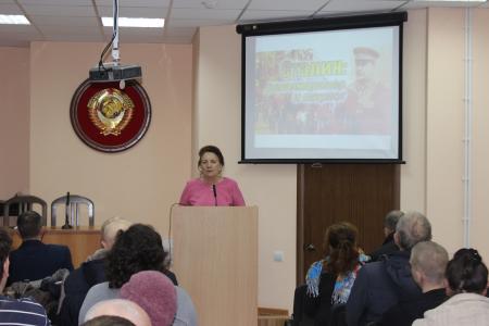 Сталинградские коммунисты открыли памятник Иосифу Сталину