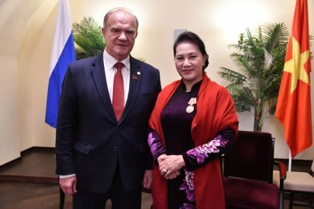 Г.А. Зюганов встретился с делегацией Коммунистической партии Вьетнама