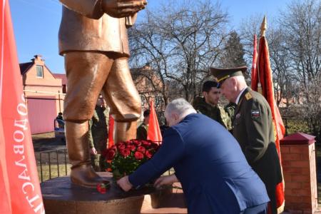 К. К. Тайсаев принял участие в праздничных мероприятиях, посвященных 140-летию  по случаю со дня рождения И.В. Сталина в Северной Осетии