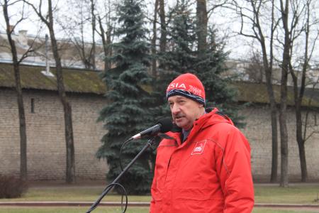 В Пскове прошел протестный митинг «За права трудового народа, за смену курса»