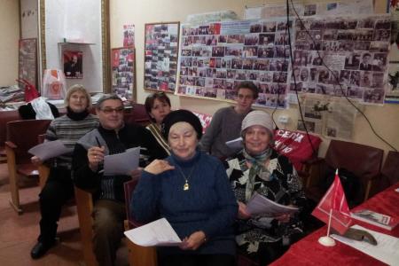 Калуга: «Ленин жил! Ленин жив! Ленин будет жить!»