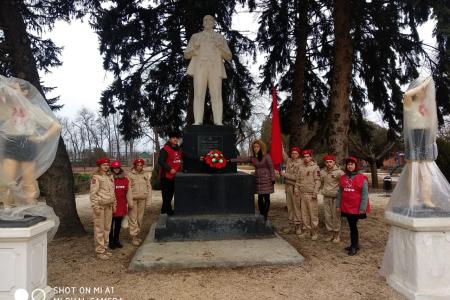 В Краснодарском крае в День памяти В.И. Ленина прошли торжественные мероприятия 