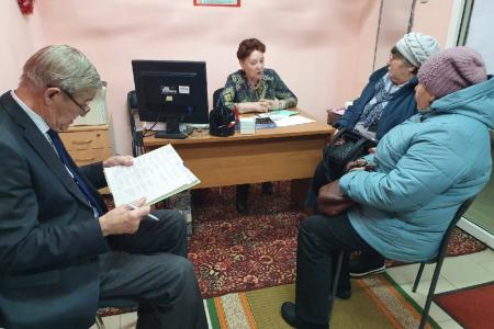 Депутат Тюменской областной Думы Т.Н. Казанцева провела прием  жителей села Каскара