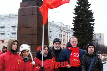 Ивановские коммунисты почтили память Владимира Ильича Ленина