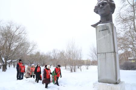 В Омске почтили память Валериана Куйбышева
