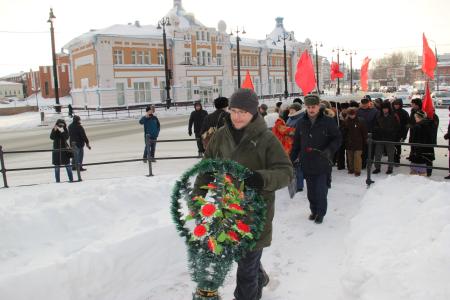 Коммунисты Томской области почтили память В.И. Ленина