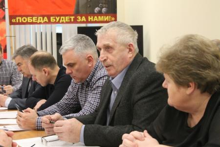Состоялось заседание бюро Комитета Псковского областного отделения КПРФ