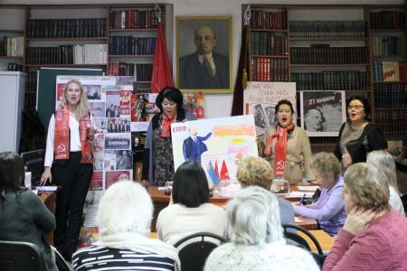 Республика Бурятия: Чтим и помним Ильича