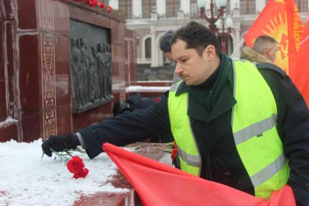 В Казани почтили память В.И. Ленина 
