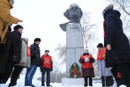 В Омске почтили память Валериана Куйбышева