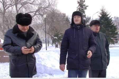 Омичи почтили память Ленина