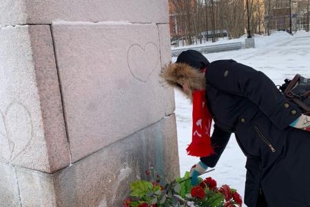 Ямало-Ненецкий автономный округ. Пикет памяти В.И. Ленина прошел в Салехарде