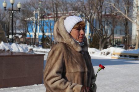 Сахалинцы почтили память вождя мирового пролетариата