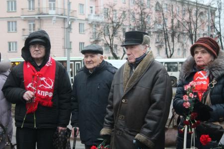 Псков. День памяти вождя трудового народа
