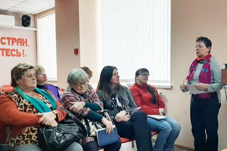 Состоялось учредительное собрание Ивановского городского отделения движения «Всероссийский женский союз – «Надежда России»