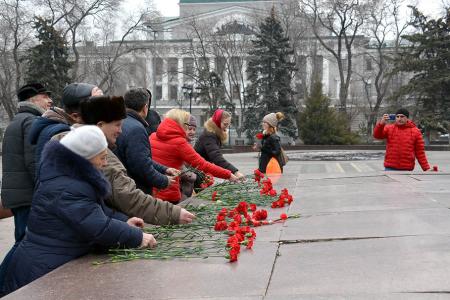 Ростовские коммунисты отметили 100-летие освобождения города от белогвардейцев