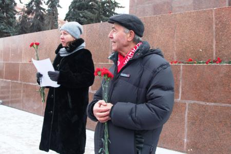 Челябинские коммунисты почтили память В.И. Ленина