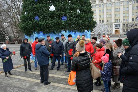 Ростовские коммунисты отметили 100-летие освобождения города от белогвардейцев