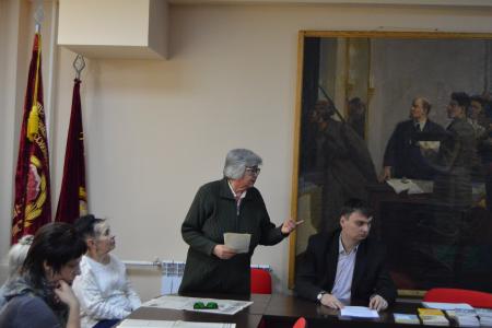 Коммунисты и литераторы провели в Барнауле памятную встречу, посвященную первому редактору газеты крайкома КПРФ Виктору Сапову