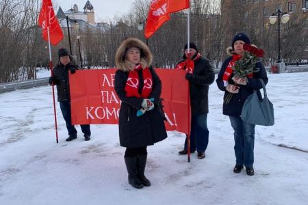 Ямало-Ненецкий автономный округ. Пикет памяти В.И. Ленина прошел в Салехарде