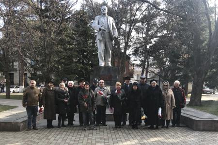 В Краснодарском крае в День памяти В.И. Ленина прошли торжественные мероприятия 