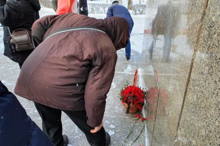 Коммунисты Тюмени вышли на митинг памяти В.И. Ленина