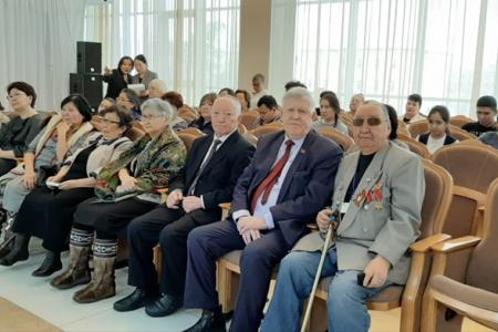 Виктор Губарев принял участие в республиканской эстафете «Знамя Победы» 
