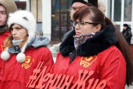 Ивановские коммунисты почтили память Владимира Ильича Ленина