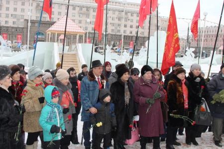 Челябинские коммунисты почтили память В.И. Ленина